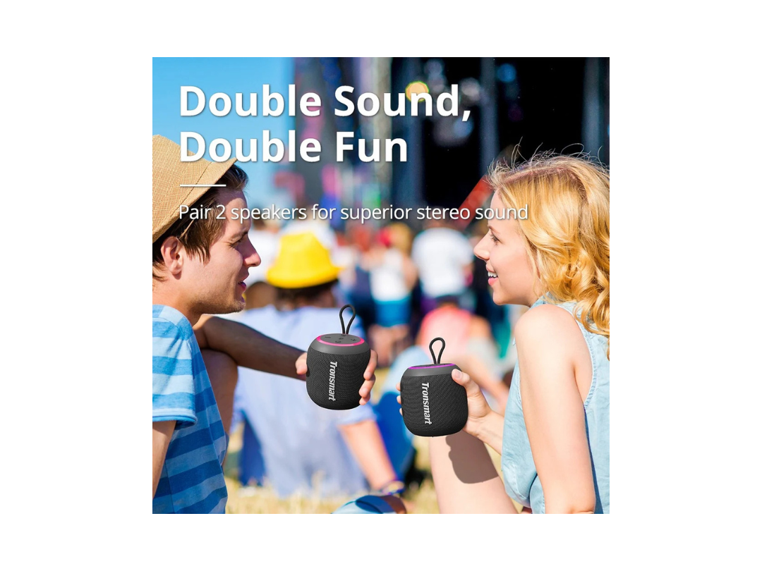 Tronsmart T7 Mini 15W Portable Outdoor Bluetooth Speaker - Black Tronsmart T7 Mini 15W Portable Outdoor Bluetooth Speaker - Black